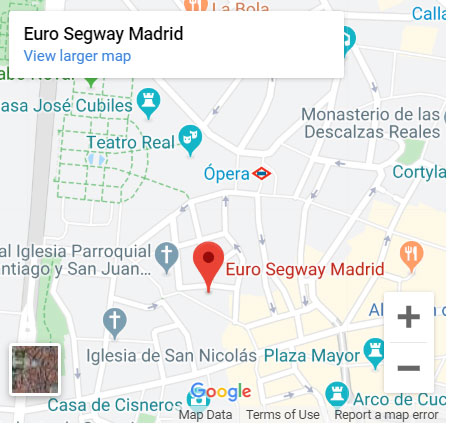 Tour map