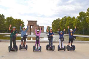 The Temple of Debod segway tour