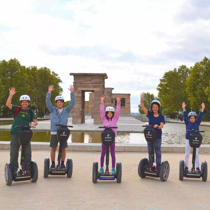 The Temple of Debod segway tour